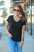 Jess Lea Basic Pocket Tee