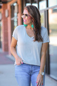 Jess Lea Basic Pocket Tee
