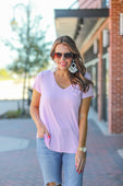 Jess Lea Basic Pocket Tee