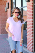 Jess Lea Basic Pocket Tee