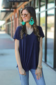 Jess Lea Basic Pocket Tee