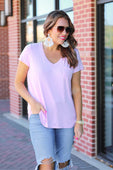 Jess Lea Basic Pocket Tee