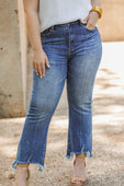 Jett Dark Denim Jeans - Jess Lea Boutique