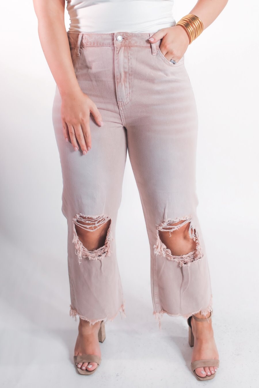 Jillian Cropped Flare Jeans