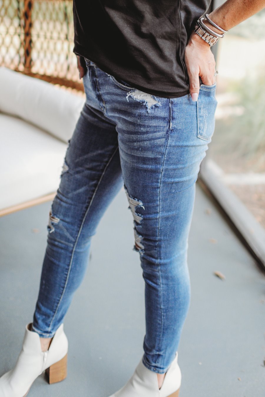 Joey Bleached Skinny Jeans – Jess Lea