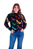 Lizzy Sequin High Heel Sweatshirt