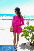 Malibu Off The Shoulder Romper - Jess Lea Boutique