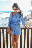 Malibu Off The Shoulder Romper - Jess Lea Boutique
