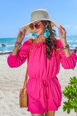 Malibu Off The Shoulder Romper - Jess Lea Boutique