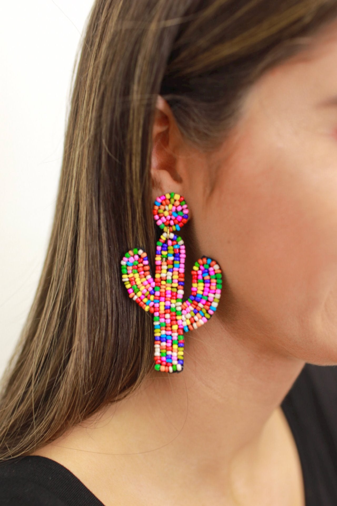 Mojave Desert Beaded Earrings - Jess Lea Boutique