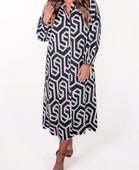 Perfect Illusion Button Down Dress