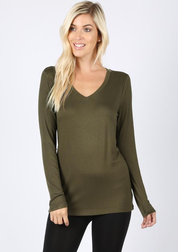 Perfect Layering Long Sleeve Tee - Jess Lea Boutique