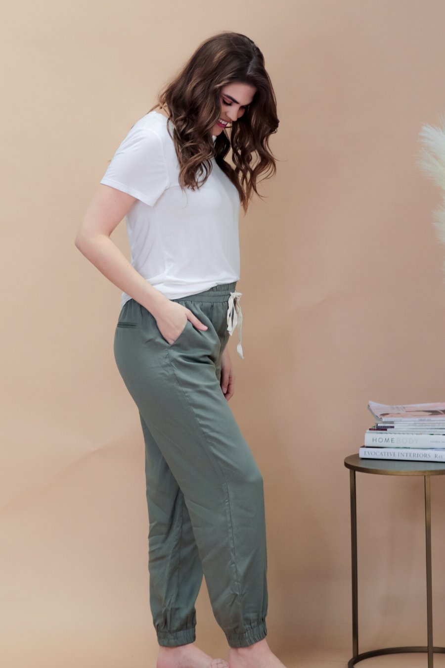 Places To Be Olive Joggers - Jess Lea Boutique