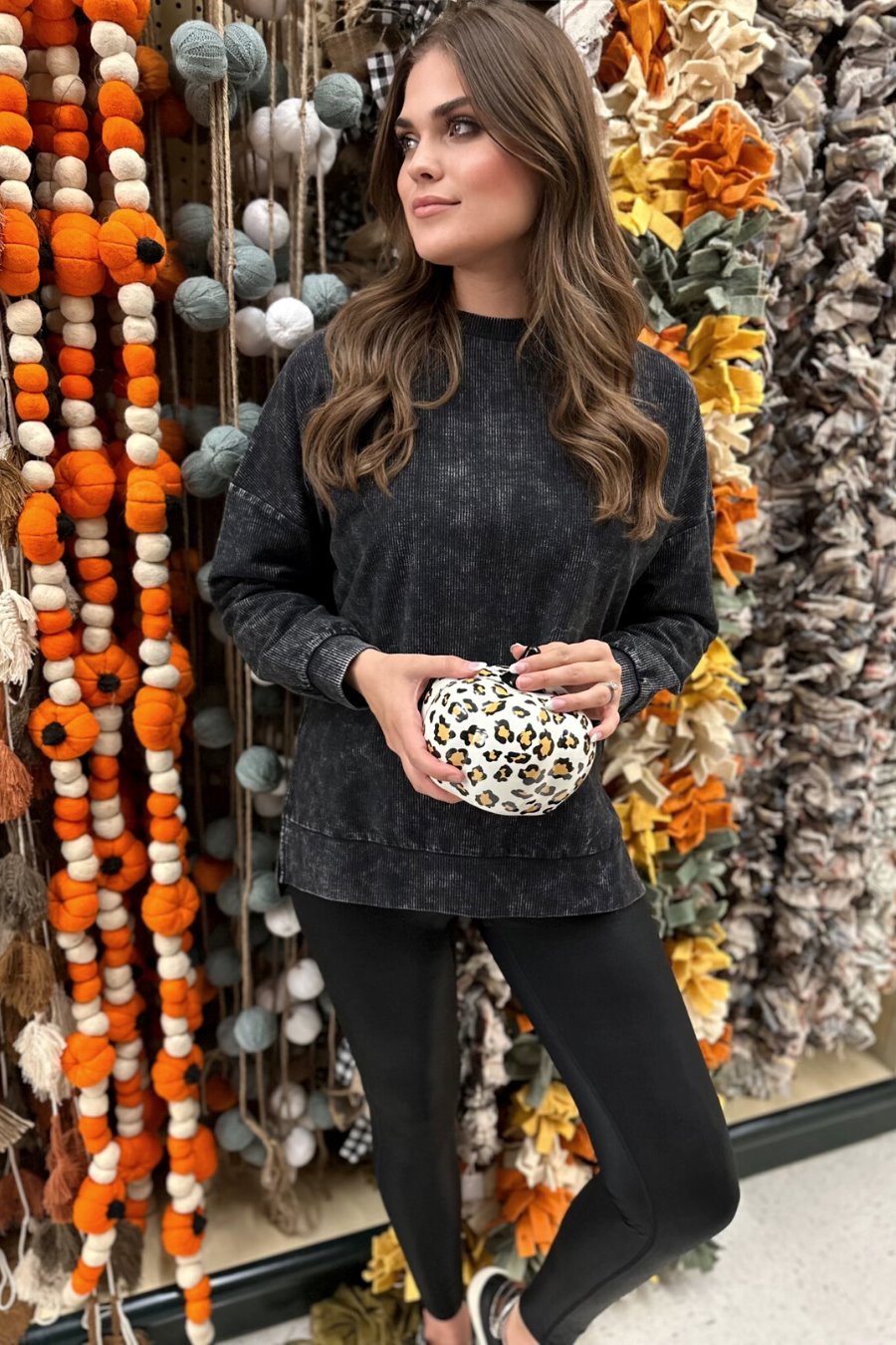 PREORDER-Alexis Corded Vintage Pullover