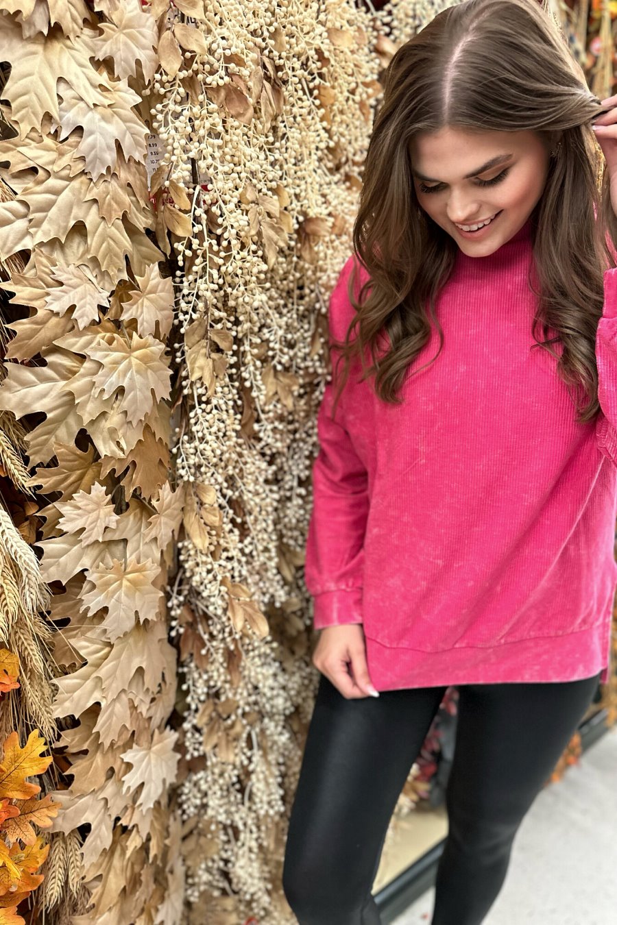 PREORDER-Alexis Corded Vintage Pullover