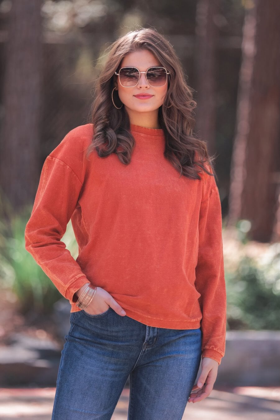 Andy Corded Vintage Pullover