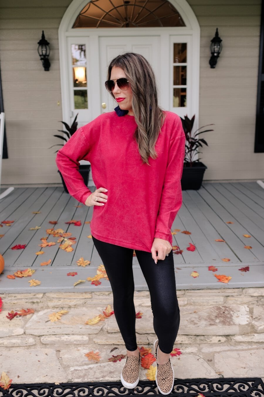 Andy Corded Vintage Pullover | Jess Lea Boutique