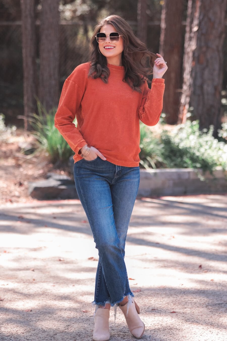Andy Corded Vintage Pullover