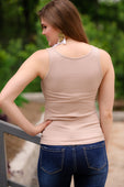 Basic Ribbed Tank Top - Jess Lea Boutique