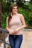 Basic Ribbed Tank Top - Jess Lea Boutique