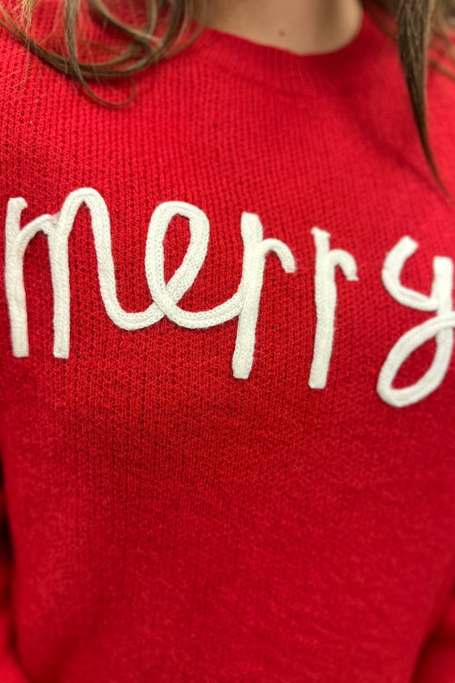PREORDER-Be Merry Knit Sweater