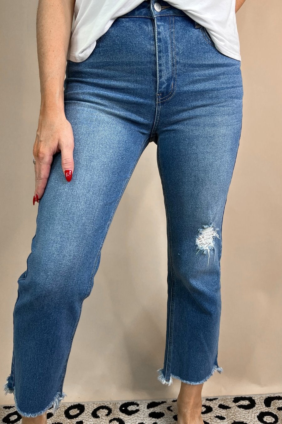 PREORDER-Channing Mid Rise Mom Jeans