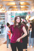 PREORDER-Classically Chic Velvet Top