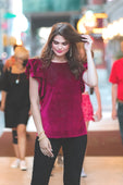PREORDER-Classically Chic Velvet Top