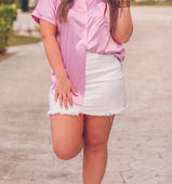 PREORDER-Danica Button Up Top
