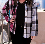 PREORDER-Gatlinburg Color Block Shacket