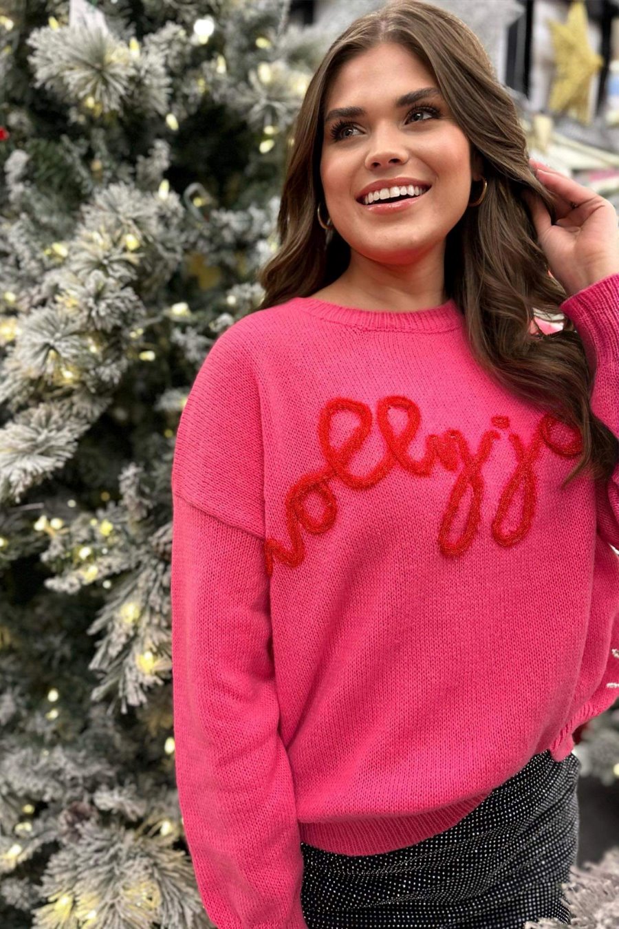 PREORDER-Holly Jolly Tinsel Sweater