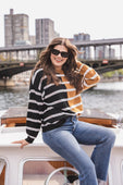 PREORDER-Mikki Striped Sweater