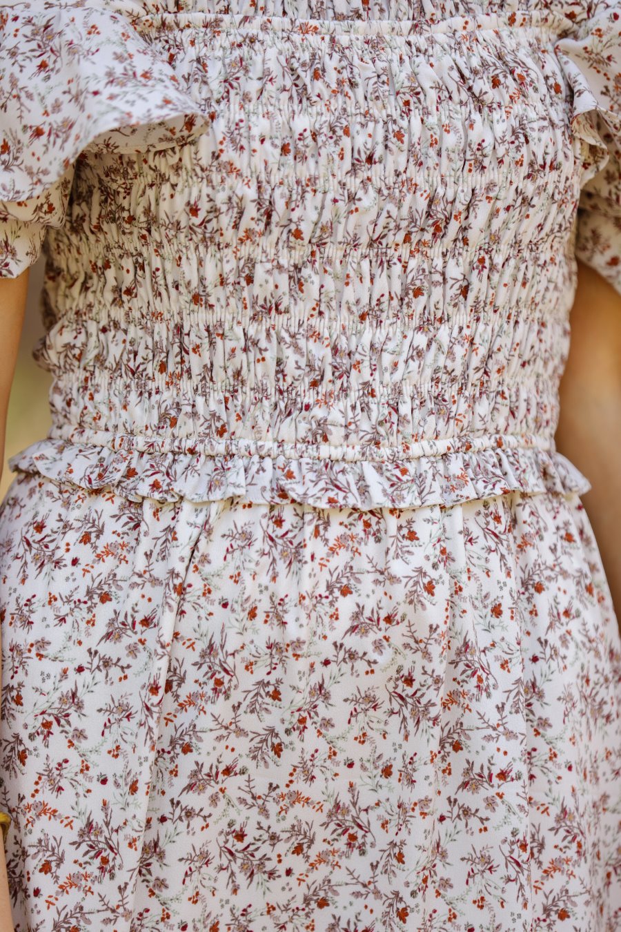 PREORDER-Rosemary Floral Midi Dress