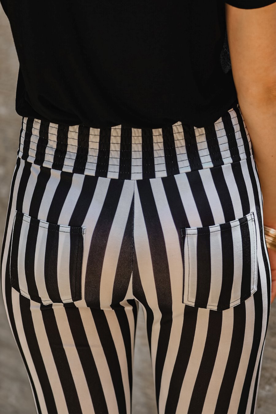 Stay Rowdy Striped Pants - Jess Lea Boutique
