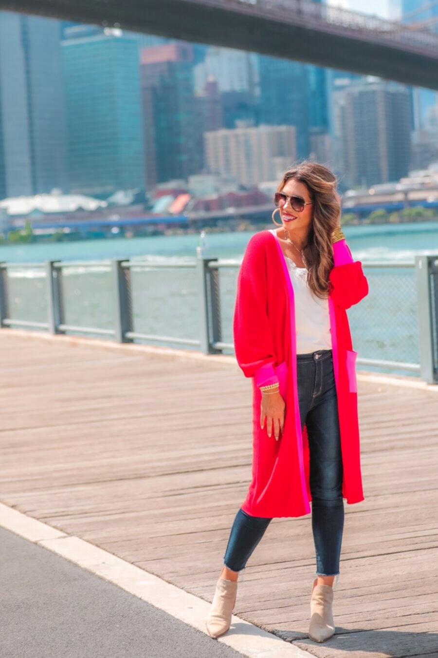 PREORDER-Sweet Talk Color Block Cardigan