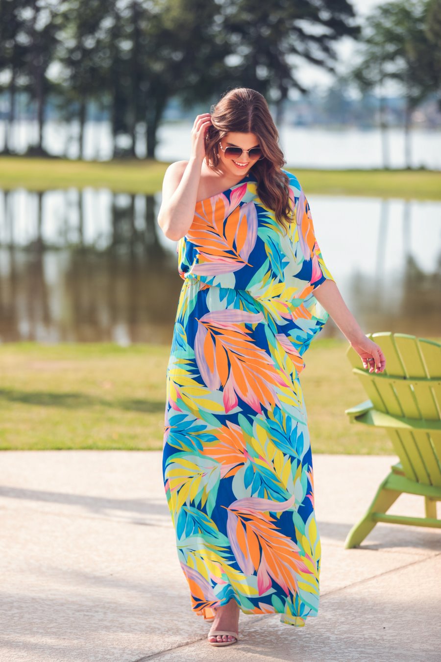 PREORDER-Tropical Waters Maxi Dress
