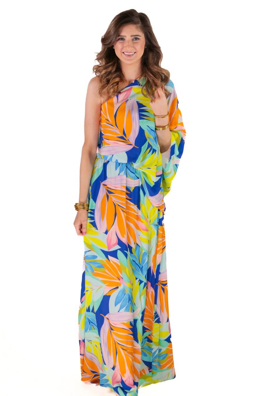PREORDER-Tropical Waters Maxi Dress
