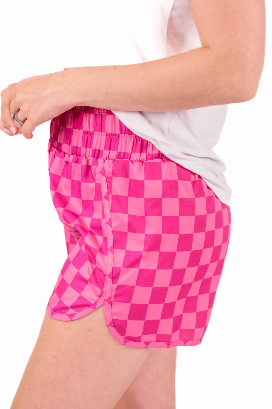PREORDER-Vibe Check Checkered Shorts