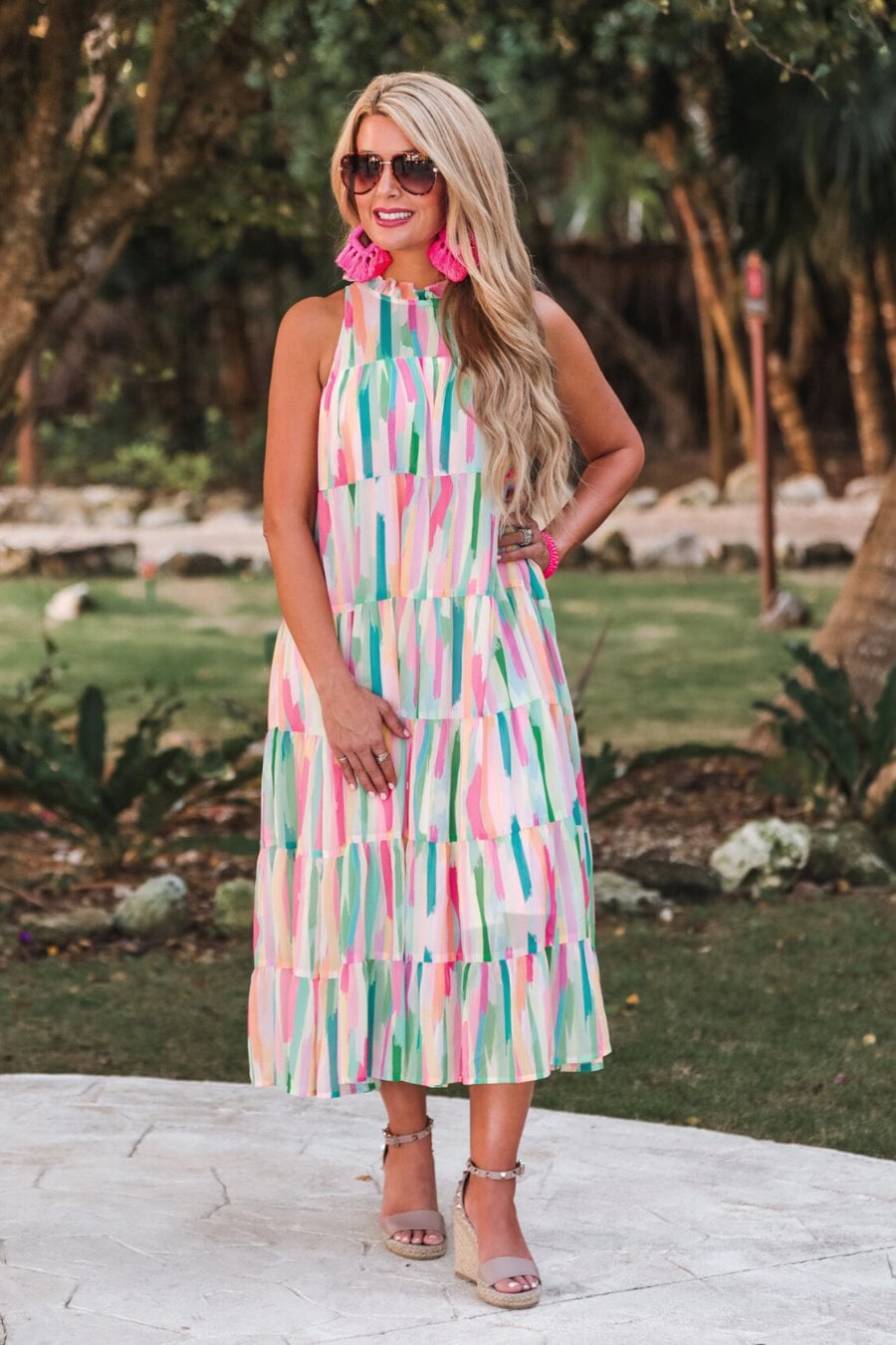 PREORDER-Watercolor Weekend Dress