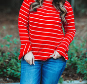 Riley Ruffle Sleeve Top - Jess Lea Boutique