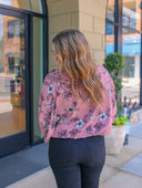 Rose Floral Dolman Top - Jess Lea Boutique