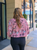 Rose Floral Dolman Top - Jess Lea Boutique