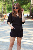 Rumor Has It Romper - Jess Lea Boutique