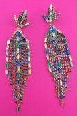Sass Master Rhinestone Earrings