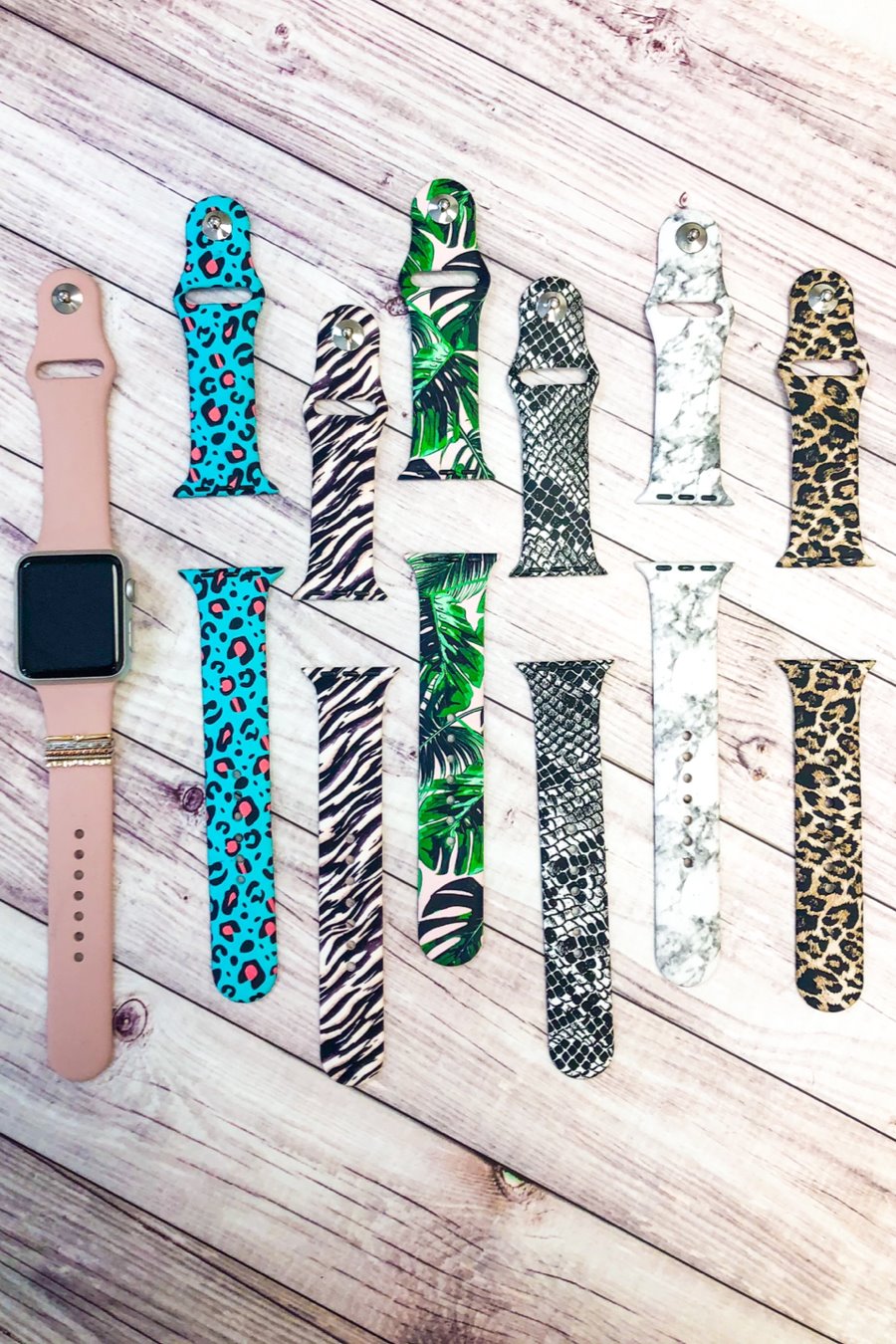 Silicone Apple Watch Bands - Jess Lea Boutique