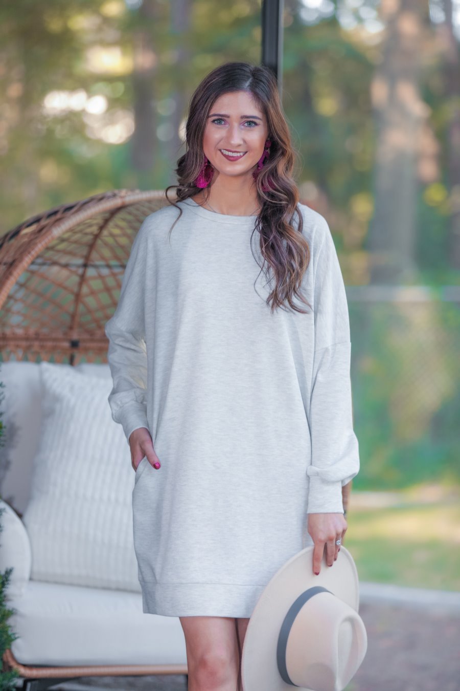 Smoky Mountains Sweatshirt Dress- PREORDER