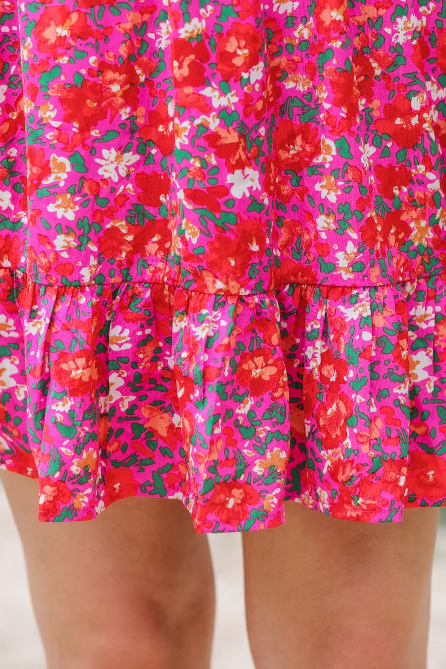 Sprinkle In Sass Floral Smock Dress