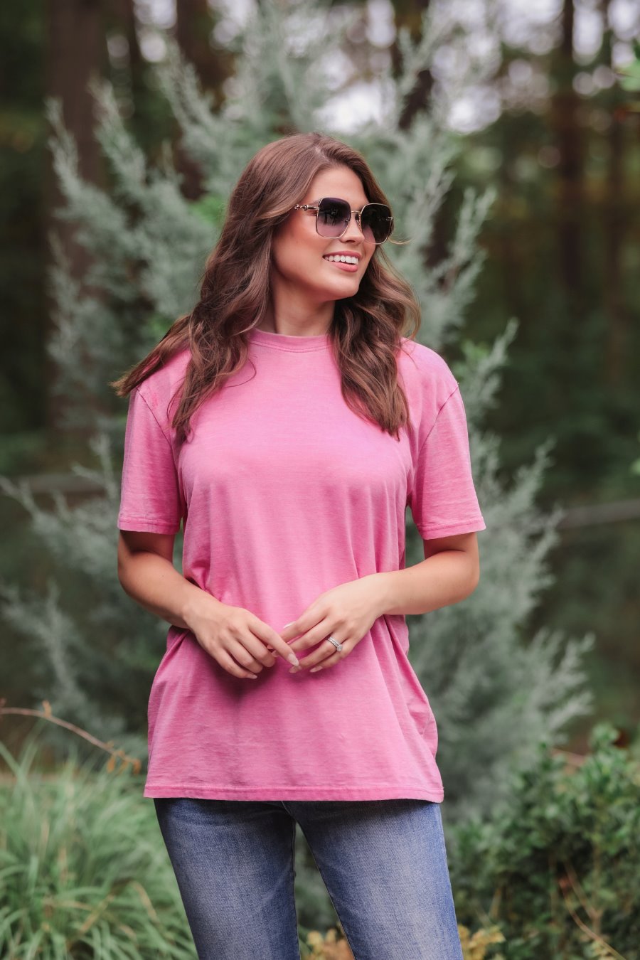 Sun Baked Vintage Wash Tee - Jess Lea Boutique