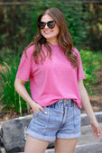 Sun Baked Vintage Wash Tee - Jess Lea Boutique