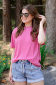 Sun Baked Vintage Wash Tee - Jess Lea Boutique